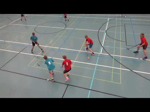 The Boss salibandy pronssipeli valkoinen-sininen