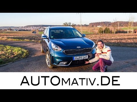 Kia Niro 2017 (1.6 CVVT, 141 PS, Spirit) im Test und Fahrbericht