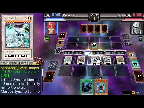 Yu-Gi-Oh! 5Ds Tag Force 6 - Synchron Deck Vs Z-One
