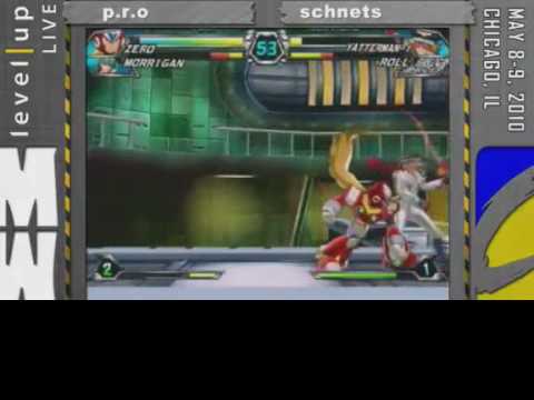 TvC (21) - P.R.O. (Zero/Morrigan) vs. Schnets (Roll/Yatterman-1)