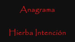Anagrama -  Hierba Intencion