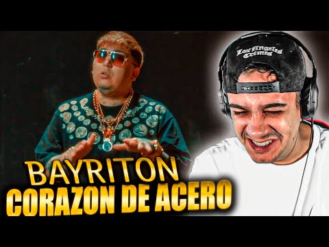 (REACCIÓN) BAYRITON - CORAZON DE ACERO [VIDEO OFICIAL]