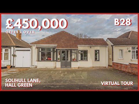 Solihull Lane, Hall Green - A BEAUTIFULLY PRESENTED and EXTENDED link detached bungalow.