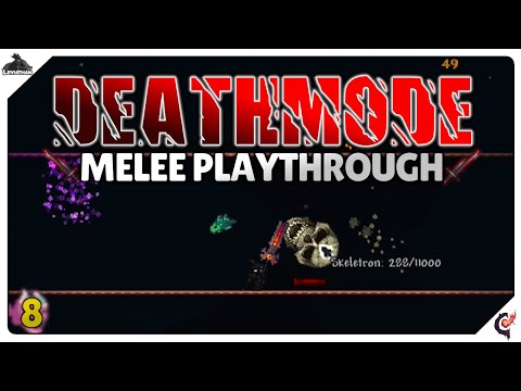 Breaking through the defenses - Terraria Calamity Mod Melee Deathmode #8