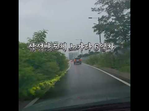 삼성반도체 노가다 6일차