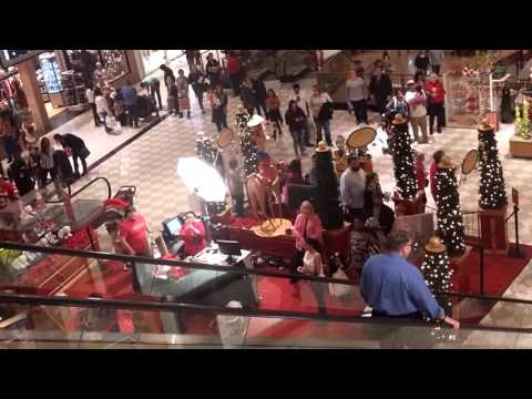 Christmas Carol flash mob in the independence mall