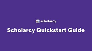 Scholarcy quickstart guide