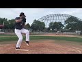 Pitching July 2019 (behind mound)