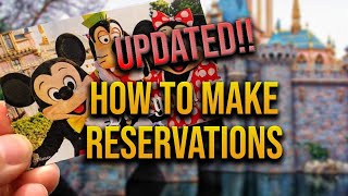 How to buy tickets to Disneyland and make reservations | UPDATED AND FIXED!!