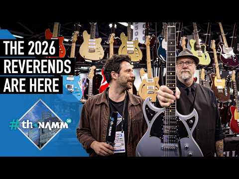 NEW Reverend Guitars | Reeves Gabrels, Vernon Reid, Matt West and more #thoNAMM26