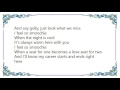 Kurt Elling - I Feel So Smoochie Lyrics