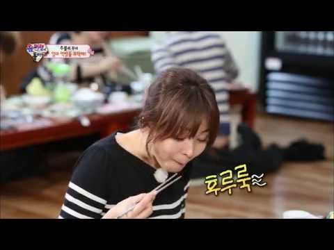 [HIT] 먹성도 모전여전? 야노시호의 '폭풍먹방'! 슈퍼맨이 돌아왔다.20140406