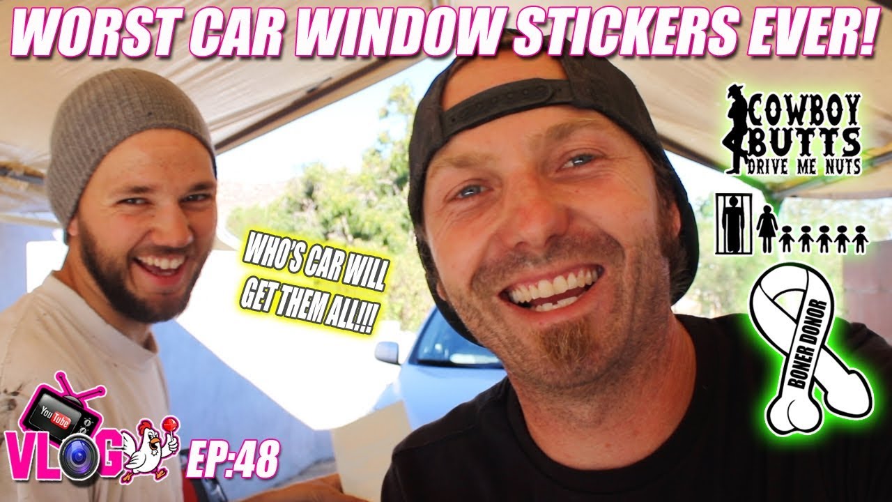Worst car window stickers