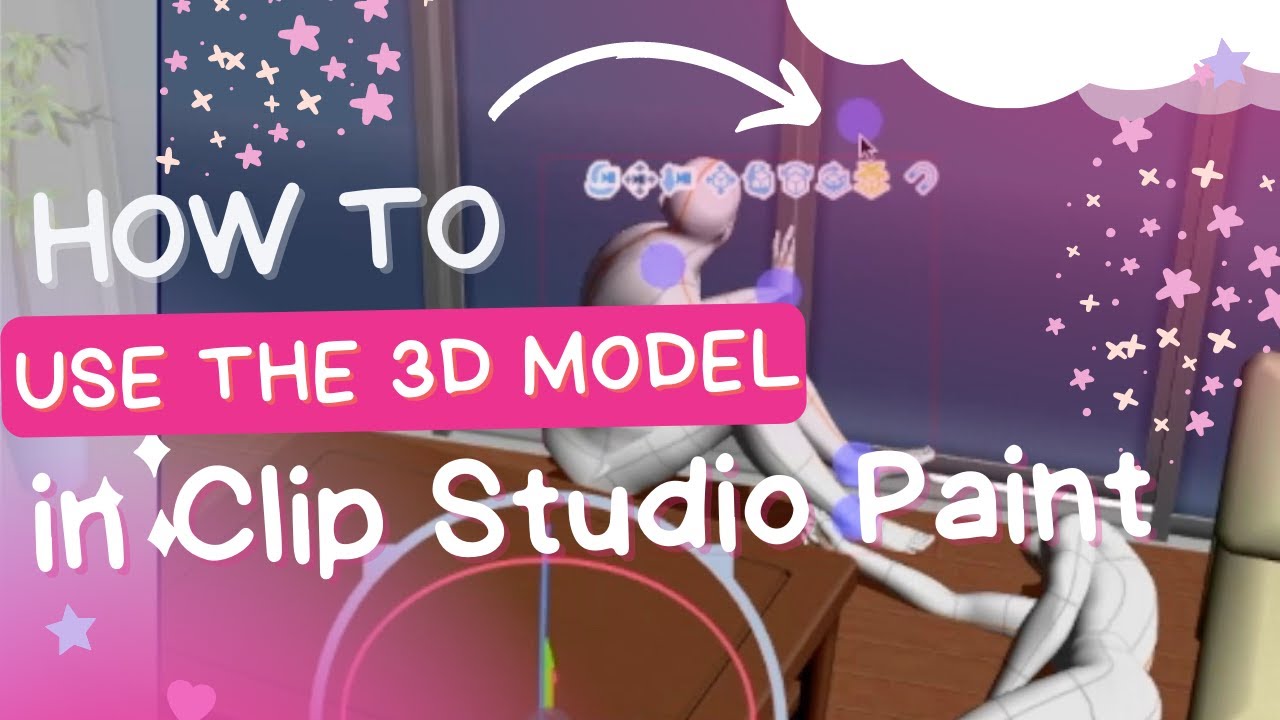 How to use Clip Studio Paint 3d Models for Webtoon Comics || WEBTOON CANVAS Workshop