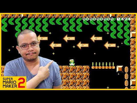 Right is always right, RIGHT??? // Super Mario Maker 2 Troll Level