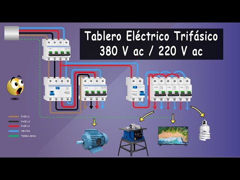 THREE-PHASE 380 V ac BOARD WITH SINGLE-PHASE 220 V ac LEAD