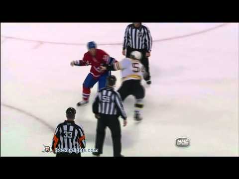 Adam McQuaid vs Travis Moen