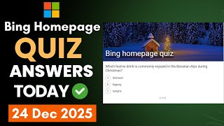 Bing Homepage Quiz Answers Today (24 December 2025)