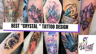Crystal Tattoo Designs 2026 | Magical Gemstone Ink Ideas | Spiritual & Nature Tattoos
