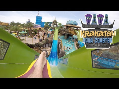 Krakatau Aqua Coaster POV Volcano Bay (Universal Orlando Resort) | BrandonBlogs