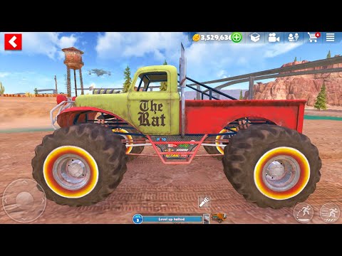 Monster Truck Ultimate Off-roading Army Cargo Helicopter & Airplane Flying - Android Gameplay.