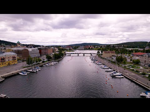HÄRNÖSAND, north of Sweden, 19th August 2021, in 4K
