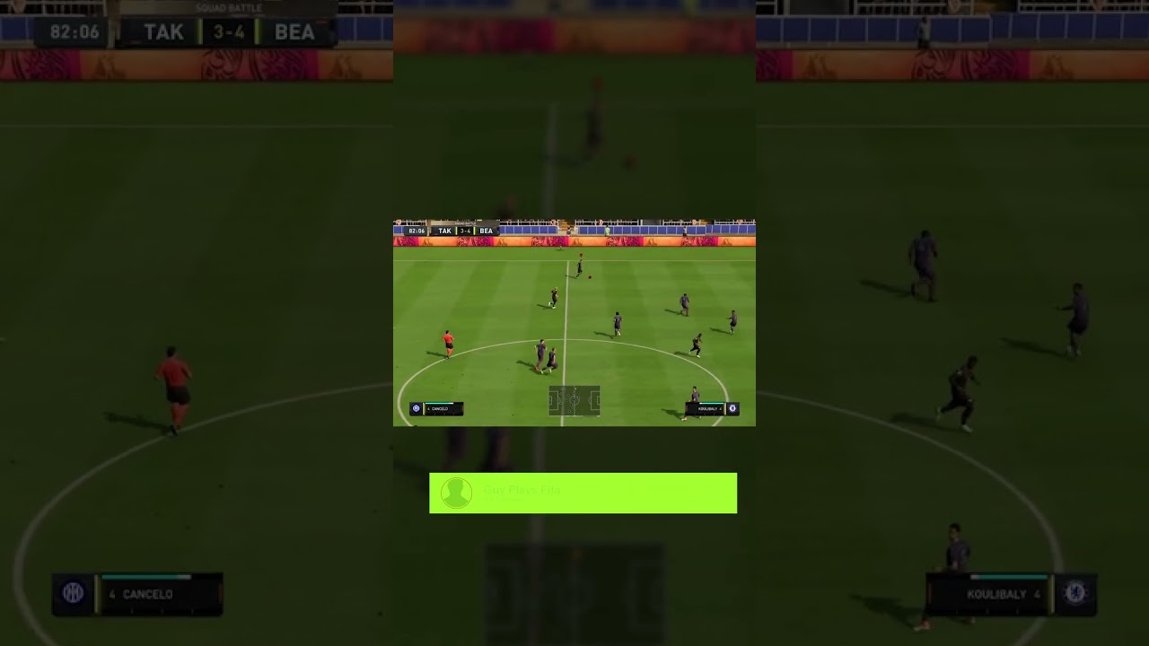 From one end to the other in seconds