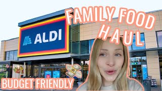 ALDI FOOD HAUL UK | BUDGET FRIENDLY FAMILY FOOD SHOPPING 2022 🛒 Affordable Grocery Shopping Haul UK