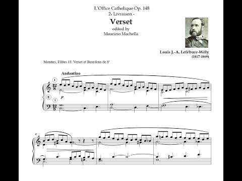 Lefébure-Wély L.J.A. (1817-1869): Verset Op.148 n.13