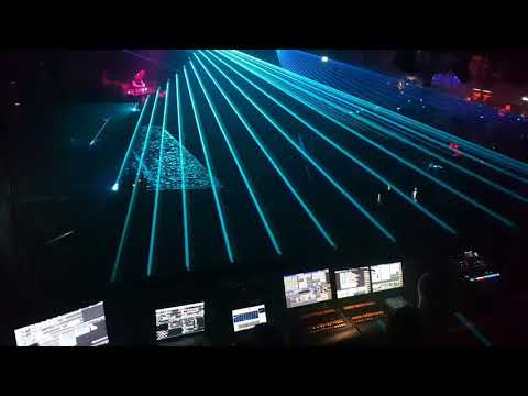 Hustlaball Sexy Party Cologne laser and lights show 1.12.2018