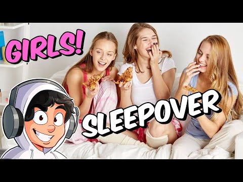 Sneaking Into The All GIRLS Sleepover! (FULL STORY)