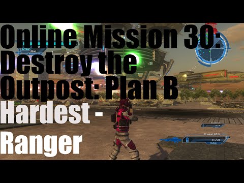 EDF 5: Online Mission 30: Destroy the Outpost: Plan B - Ranger / Hardest