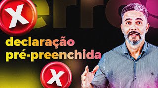 MAIN ERRORS IN THE PRE-FILLED DECLARATION