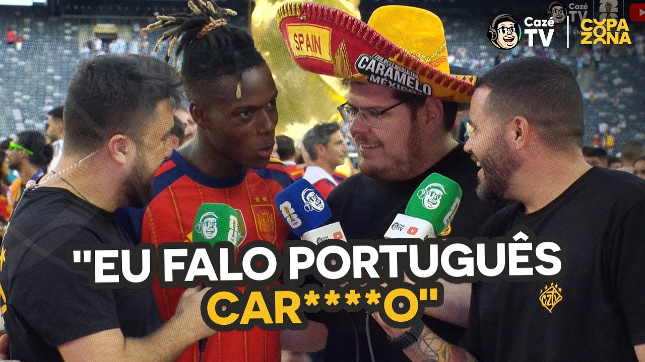 NICO WILLIAMS MANDA ABRAÇO PRO BRASIL, CHAMA NEYMAR DE ÍDOLO E SE ARRISCA NO PORTUGUÊS! | COPAZONA