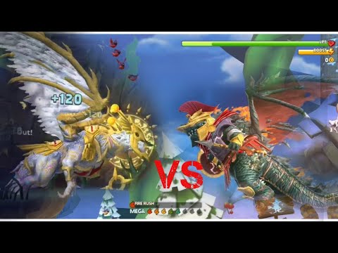 Hungry Dragon: Helion VS Geogantis LEVEL UP TO 11