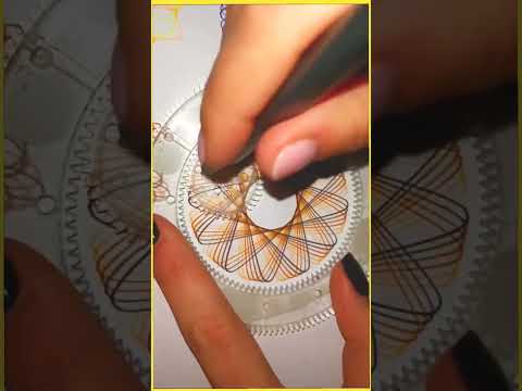 Satisfying Spirograph Design ASMR Videos #shorts #0041