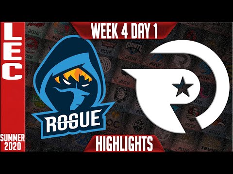 RGE vs OG Highlights | LEC Summer 2020 W4D1 | Rogue vs Origen