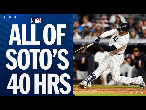 All 40 of Juan Soto's Homers!