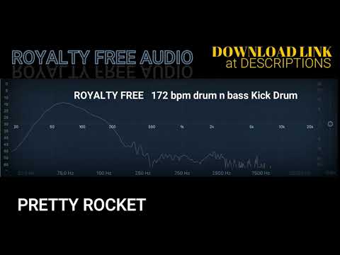 ROYALTY FREE AUDIO   172 bpm drum and bass kick