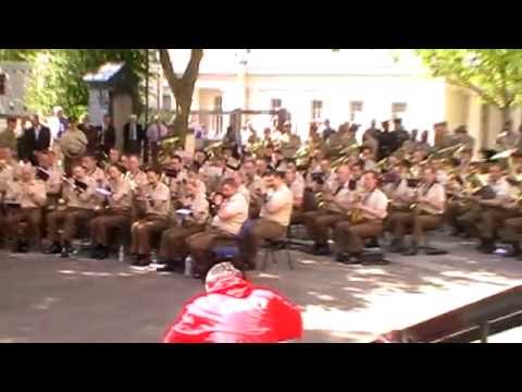 Beating Retreat rehearsal - Cannatex march - May 2015