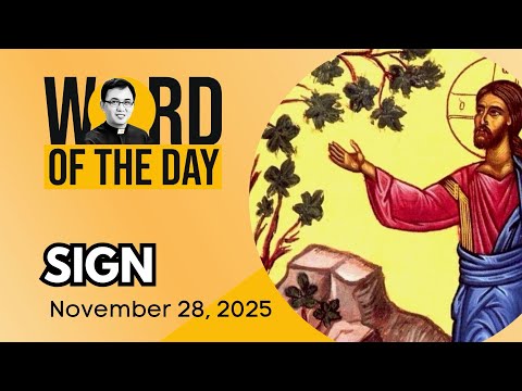 SIGN | Word of the Day | November 28, 2025