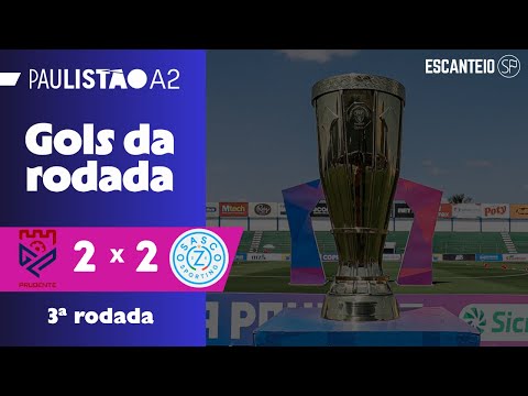 EMPATE NO PRUDENTÃO | Grêmio Prudente 2 x 2 Osasco Sporting | Gols do Paulistão Série A2 2026