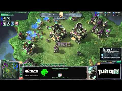 [IS#41] Emission 15 - Quart de Finales - MC vs aLive - PvT - IronSquid (FR)