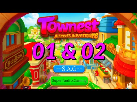 Townest Alfred’s Adventure level 1 & 2 gameplay android ios best latest match 3 game