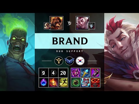 Brand Support vs Rakan - KR Diamond Patch 25.16