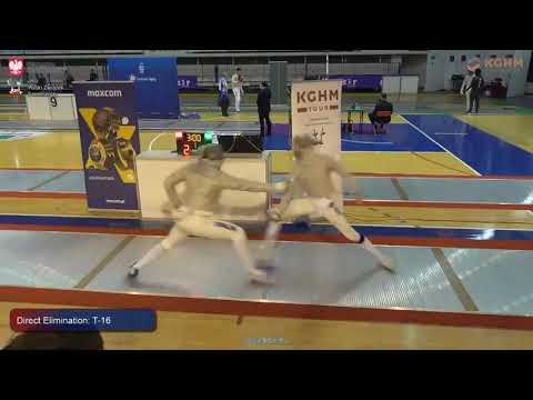 Sosnowiec 2021 JMS - L16 - Mastrullo ITA v Garrigue FRA