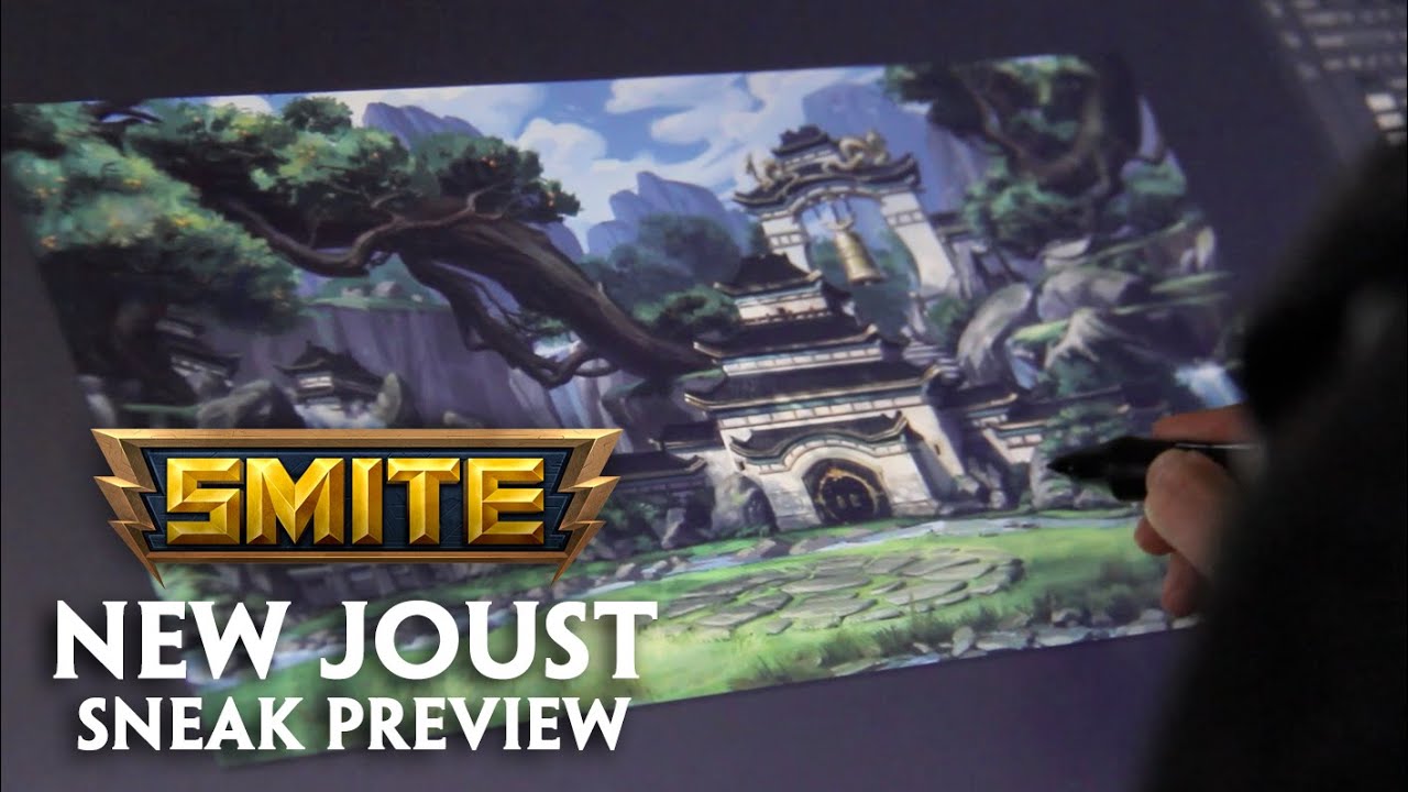 SMITE Sneak Preview - New Joust Map - YouTube