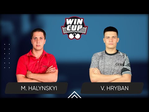 17:45 Mykola Halynskyi - Vadym Hryban West 4 WIN CUP 25.06.2024 | Table Tennis WINCUP
