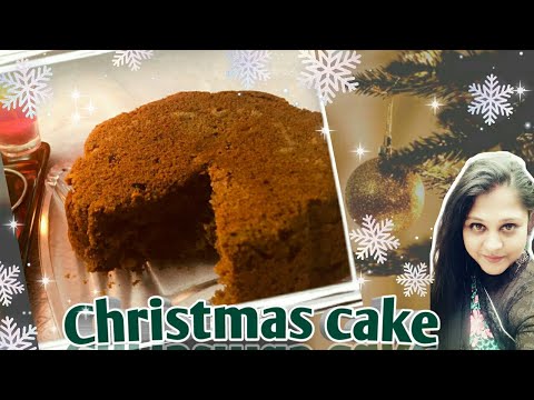 No alcohol ,No oven ,No egg| Christmas Cake For Beginners| Dasgupta's Nest