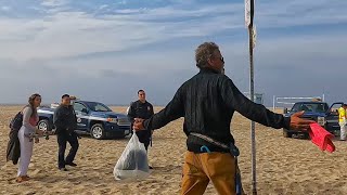 Hostile Confrontations During Venice Homeless Cleanup + Daisy the Venice Healer joins in
